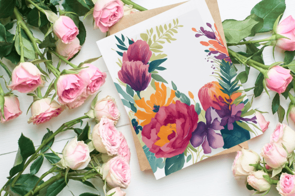 Download Watercolor Invitation Card Background - Card Collection