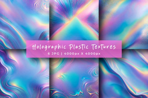 Download Holographic Plastic Texture Backgrounds - Holo Collection