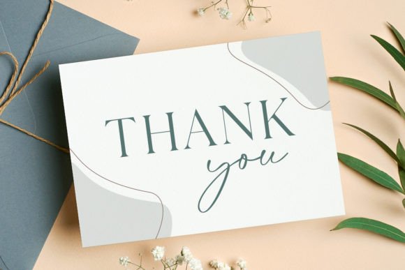 Download Thank You Card Cute Printable Template - Card Collection