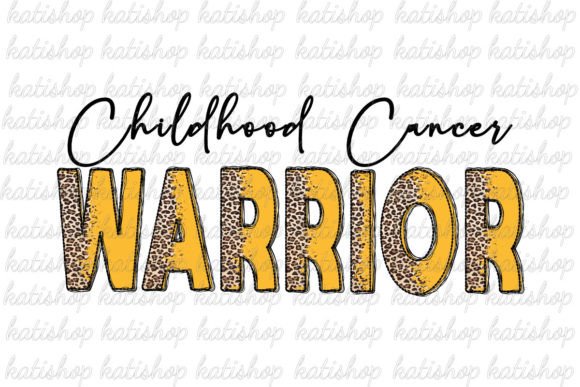 Download Childhood Cancer Warrior Sublimation - Childhood Collection