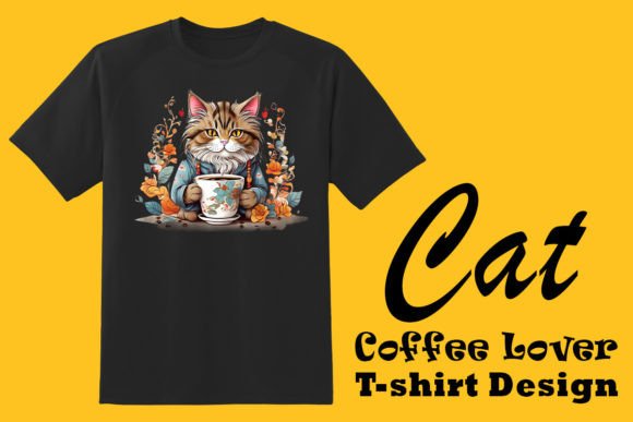 Download Stylish Coffee-Loving Kitty Clipart - Kitty clipart Collection