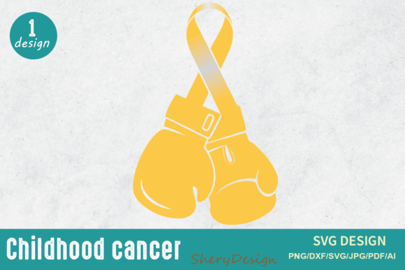 Download Childhood Cancer Awareness Svg - Childhood Collection