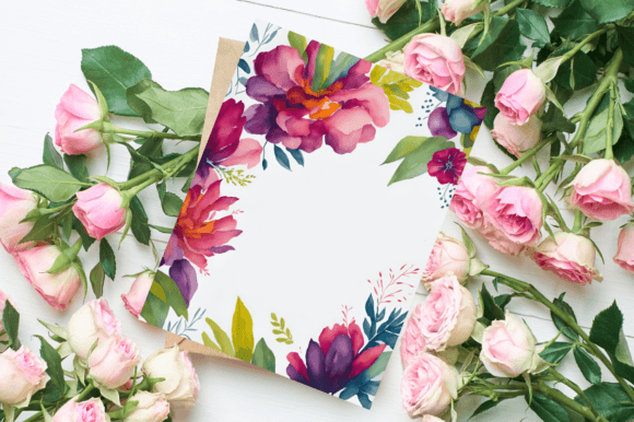 Download Watercolor Invitation Card Background - Card Collection