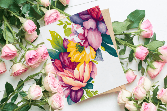 Download Watercolor Invitation Card Background - Card Collection