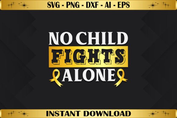 Download No Child Fights Alone Childhood Cancer - Childhood Collection