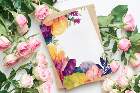 Download Watercolor Invitation Card Background - Card Collection
