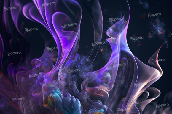 Download Holographic Multicolor Smoke Textures - Holo Collection