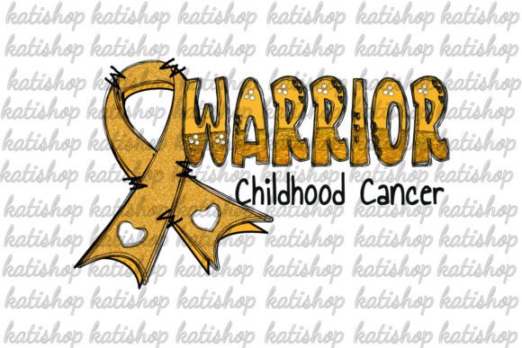 Download Childhood Cancer Ribbon Sublimation - Childhood Collection