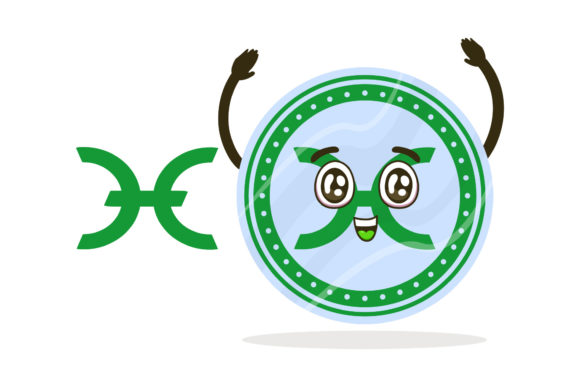 Download Cryptocurrency Icon Cartoon Coin Holo - Holo Collection