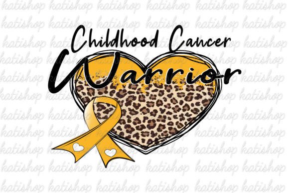 Download Childhood Cancer Warrior Sublimation - Childhood Collection