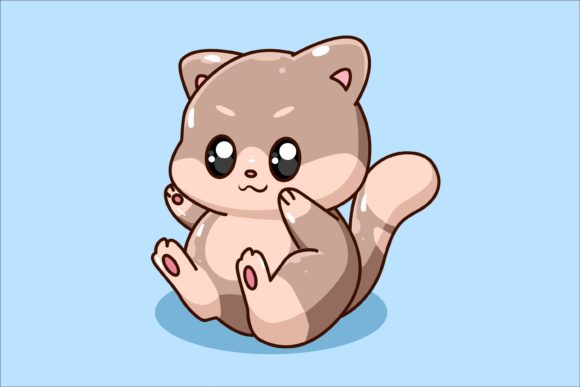 Download Happy and Funny Baby Cat Cartoon - Premium Resources