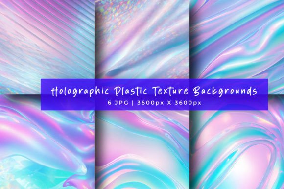 Download Holographic Plastic Texture Backgrounds - Holo Collection