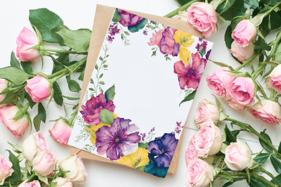 Download Watercolor Invitation Card Background - Card Collection